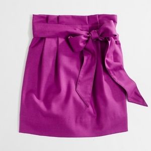 J CREW Factory Pleated Dash Skirt Sz 4